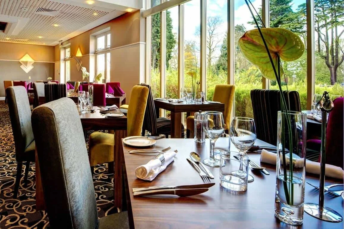 Dining room at Woodland Grange venue