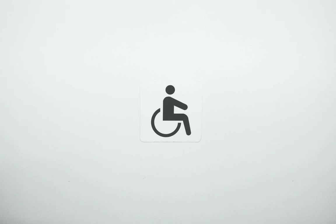 black disabled logo