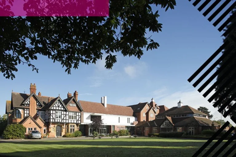 Exterior shot of the Woodland Grange venue at Leamington Spa in the Midlands